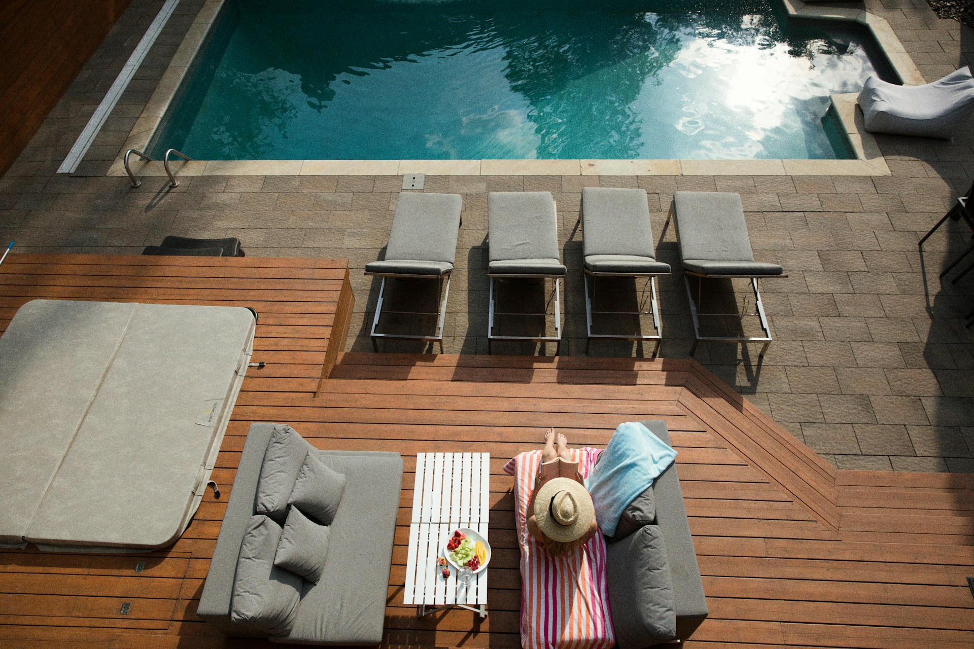 pool deck