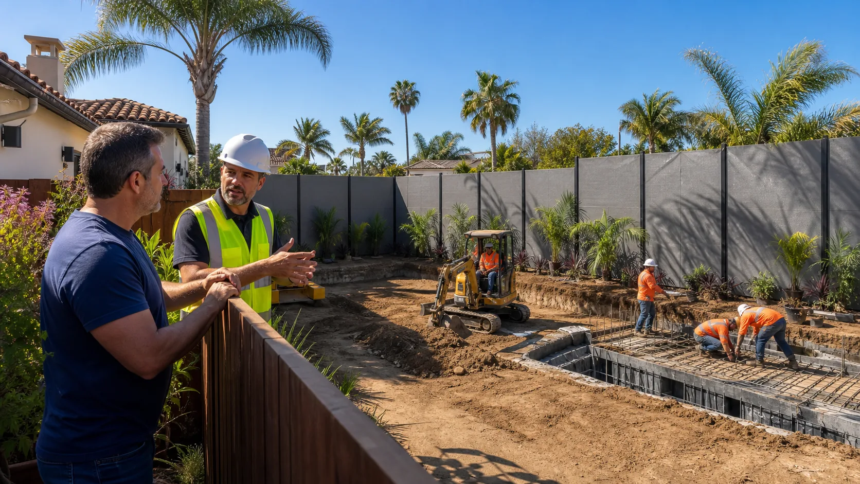 Mitigating Pool Construction Noise for San Diego Neighbors